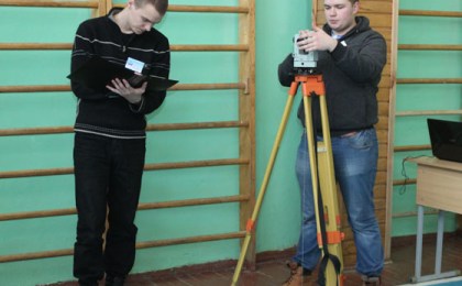 В стенах Кобринского ПТК состязались в области строительства лучшие учебные заведений Брестской области