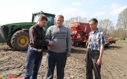 Сев яровых культур в сельскохозяйственных организациях Кобринщины в самом разгаре