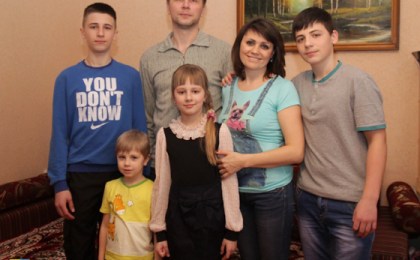 В семье Денисюк со спортом дружат все