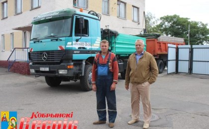 В Кобринском районе уже начали сдавать зерно на производственный участок ОАО “Брэстхлебапрадукт”
