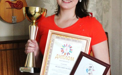 Кобринчанка Юлия Федосевич покорила своей игрой на цимбалах преподавателей Российской академии музыки имени Гнесиных