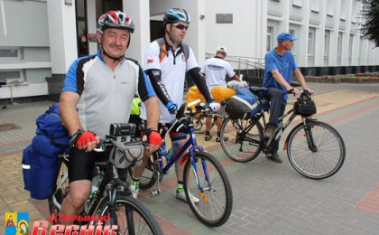 6 августа жители Кобринщины встречали участников велопробега «Здоровье, трезвость - каждому жителю Беларуси»