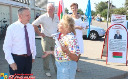 На Кобринщине предвыборная гонка в разгаре