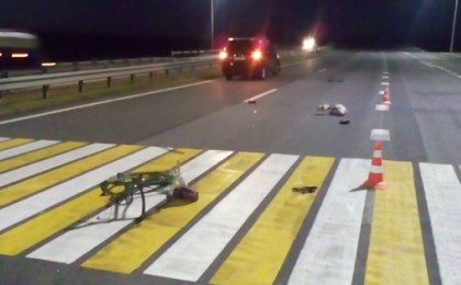 ДТП: Сбит велосипедист на автодороге М-1/Е30 Брест – Минск