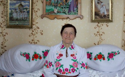 Мая Гамола нашла себя в вышивании