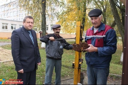 В СШ № 6 г. Кобрина  освоили выпуск пеллет