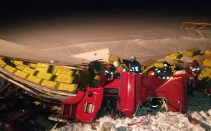 Лобовое ДТП под Кобрином