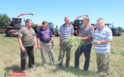 Гаспадаркі Кобрыншчыны аб'ядналіся для нарыхтоўкі кармоў