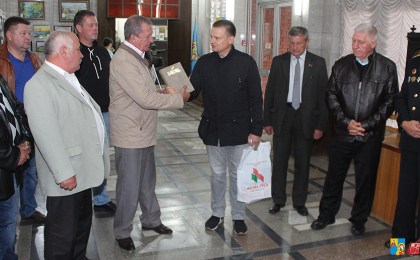 Адбыўся таварыскі візіт на Кобрыншчыну дэлегацыі Пінскай ГА РГА “Белая Русь”