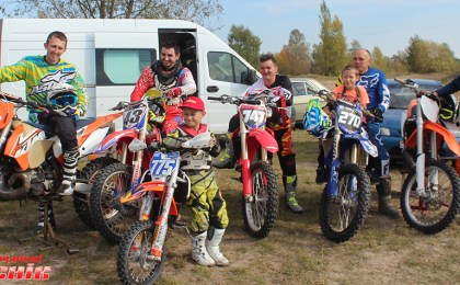 Юный мотокроссмен кобринчанин Александр Фридлендер завоёвывает престижные победы уже в новом классе