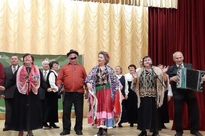 23 января 2019 года прошло праздничное выступление клуба «Встреча» для отдыхающих  санатория «Надзея»