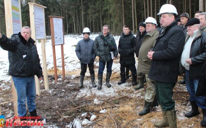 На базе Засимовского лесничества ГОЛХУ «Кобринский опытный лесхоз» прошёл областной семинар-совещание