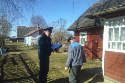 Работа над предупреждением пожаров в жилом фонде    