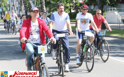 В Кобрине прошёл третий международный велофестиваль «Вива Ровар 2019»  (+фото)
