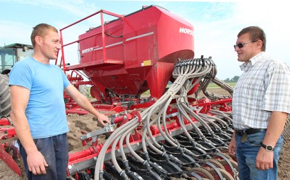 В новую посевную – с новой техникой!