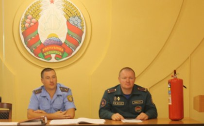 В Кобрине 23 августа состоялись профилактические мероприятия, направленные на предупреждение пожаров и гибели на них людей