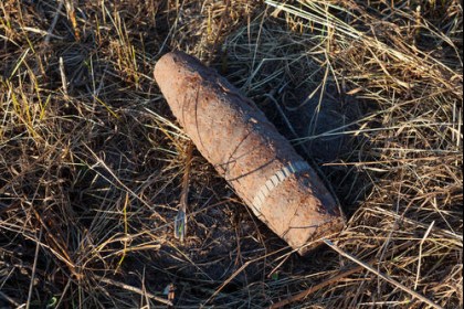 Грибник в Кобринском районе нашел артснаряд времен войны