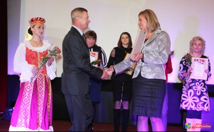 Урачыстае мерапрыемства, прысвечанае Дню работнікаў культуры, прайшло 9 кастрычніка ў кінатэатры “Вясёлка”