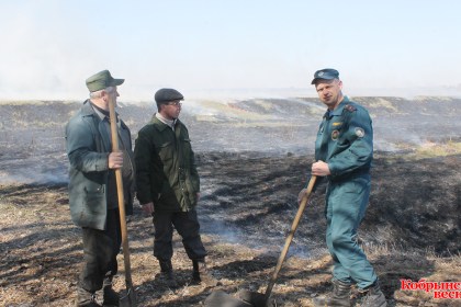 Водой тушат, предотвращают умом