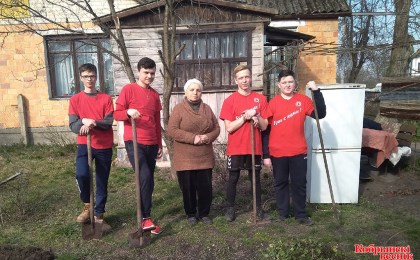 Патриотическая акция «75 дней до Победы» стартовала в Кобринском государственном политехническом колледже