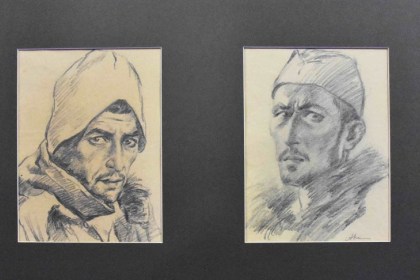 Экспозиция в Брестской крепости пополнилась рисунками военнопленных прифронтового лагеря