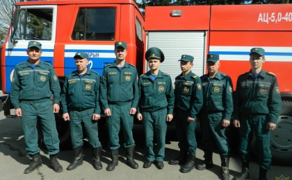 «Мы не герои, мы просто выполняем свою работу». Первая смена пожарной аварийно-спасательной части №2 г.Кобрина