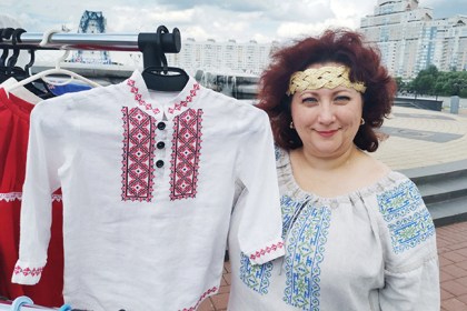 «День вышиванки» с одеждой из Кобрина