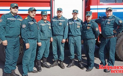 Привычка быть в полной боевой готовности не покидает пожарных ПАСЧ №3 Кобринского РОЧС и после службы