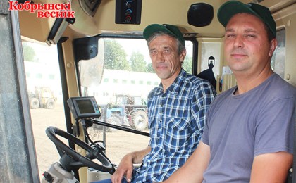 Ураджай на “тысячнікаў” працягваецца на Кобрыншчыне
