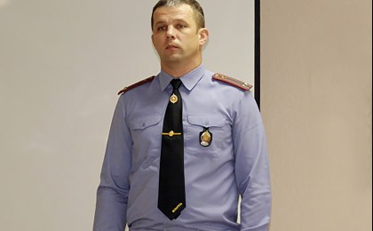 Андрей Дулевич - новый начальник Кобринского РОВД