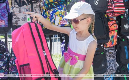 В Кобрине тематические ярмарки к школе продлятся до 10 сентября