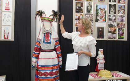 Леликовская сваха встречает гостей