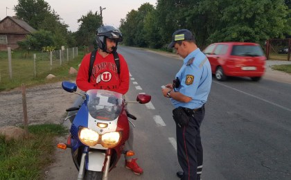 С 22 по 24 августа ГАИ области проведет акцию «Мотодвижение без нарушений!»