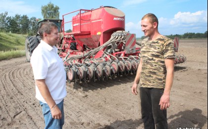 Посевная кампания стартовала на Кобринщине