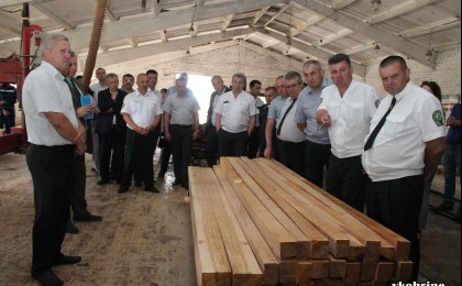 За опытом – в Кобринский лесхоз