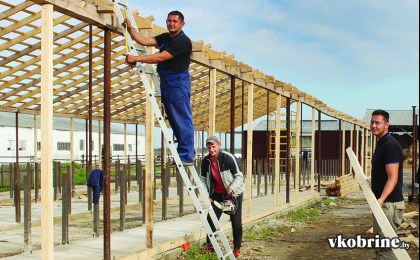 Обновление хозяйства ОАО «Радонежское» продолжается...