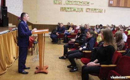 15 октября прокурор Кобринского района посетил политехнический колледж