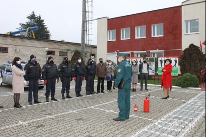 Обсуждение вопросов безопасности трудовых коллективах Кобринщины