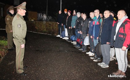 17 ноября около 40 призывников пополнили ряды десантников