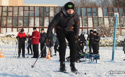 Соревнования по лыжному спорту и стрельбе из пневматического оружия «Снежный снайпер» прошли среди школьников Кобрина