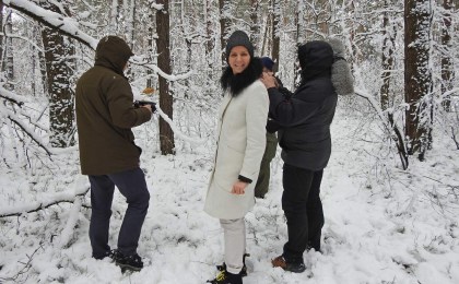 Как тёплое золото соломки Юлии Пивоваровой из Дивина согрело сердца съёмочной группы телеканала «Беларусь-3»