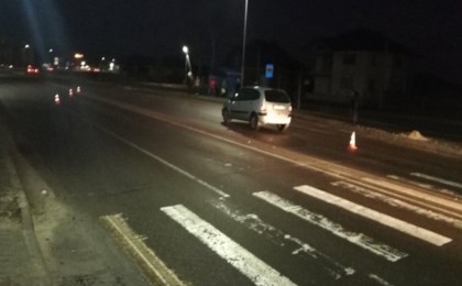 Легковушка сбила школьника на переходе в Кобрине