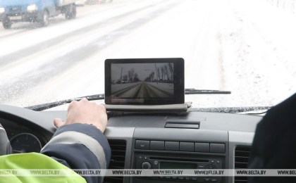 Под Кобрином задержали пьяного дальнобойщика