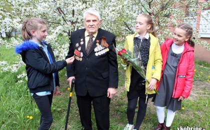 Воінам. Героям. Пераможцам. Ветэран Вялікай Айчыннай вайны Нінэль Гасюк