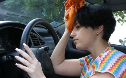 Жара на дороге. Водитель проверь свое самочувствие