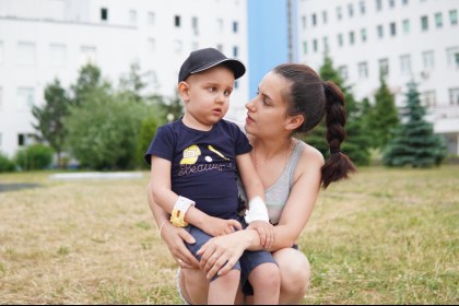 Пятилетнему Косте из Пинска необходимы средства для лечения. Семья просит о помощи