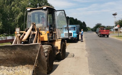 ГАИ уделит особое внимание сельскохозяйственной технике в Кобринском районе