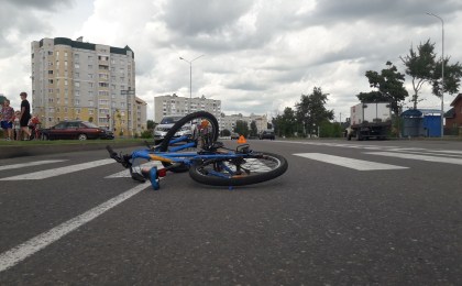Берегите детей! В Кобрине с начала года с участием несовершеннолетних зарегистрировано 3 ДТП