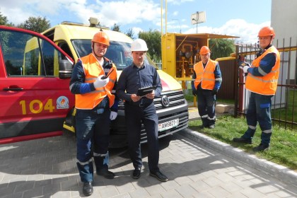 В производственном управлении «Кобрингаз» задействованы газоснабжением населения и организаций 370 человек