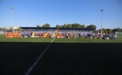 Вчера завершились республиканские соревнования по футболу среди детей и подростков «Кожаный мяч» на призы Президентского спортивного клуба